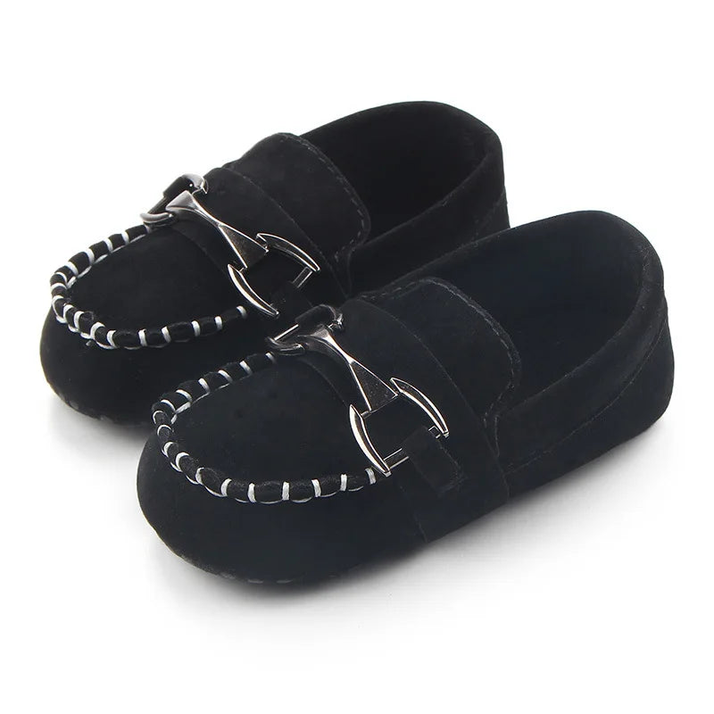 Baby Shoes Non Slip Soft Sole Prewalker Moccasins For Infants And Toddlers Model Prewalker