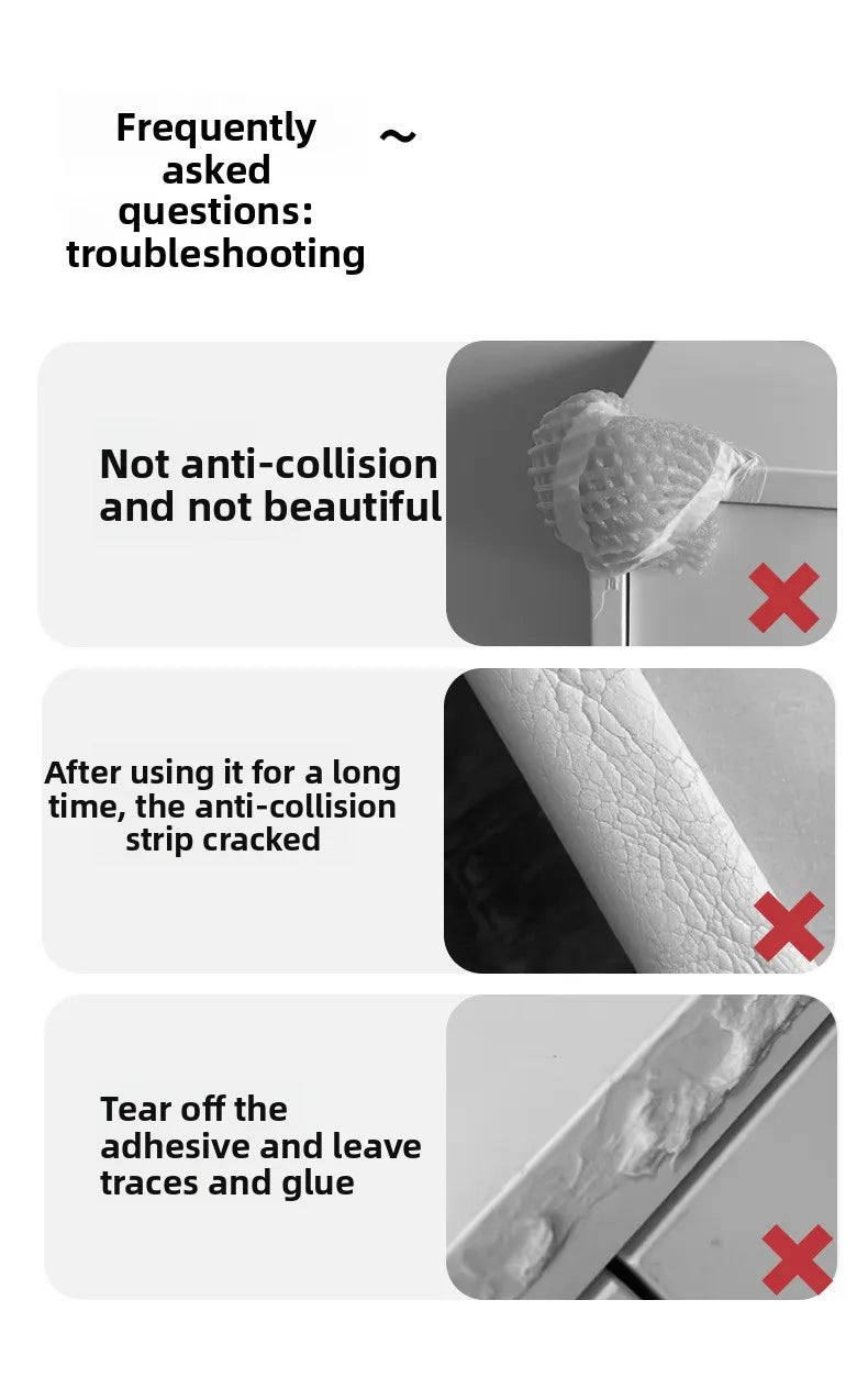 2M Baby Safety Corner Protector Children's Table Corner Edge Anti-Collision Strip Anti-Collision Foam Protection Strip Bumper