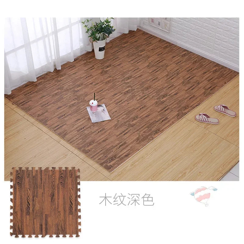 BrandName Baby Puzzle Floor Mats 8 To 16 Pcs EVA Foam Tiles Waterproof Non Slip Soft Play Mat For Infant