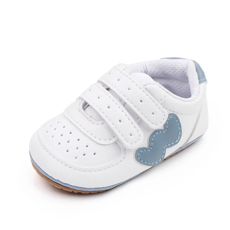 New Fashion Baby Shoes Non Slip Waterproof Toddler Sneaker D2736 Tpr Sole Prewalking Outdoor