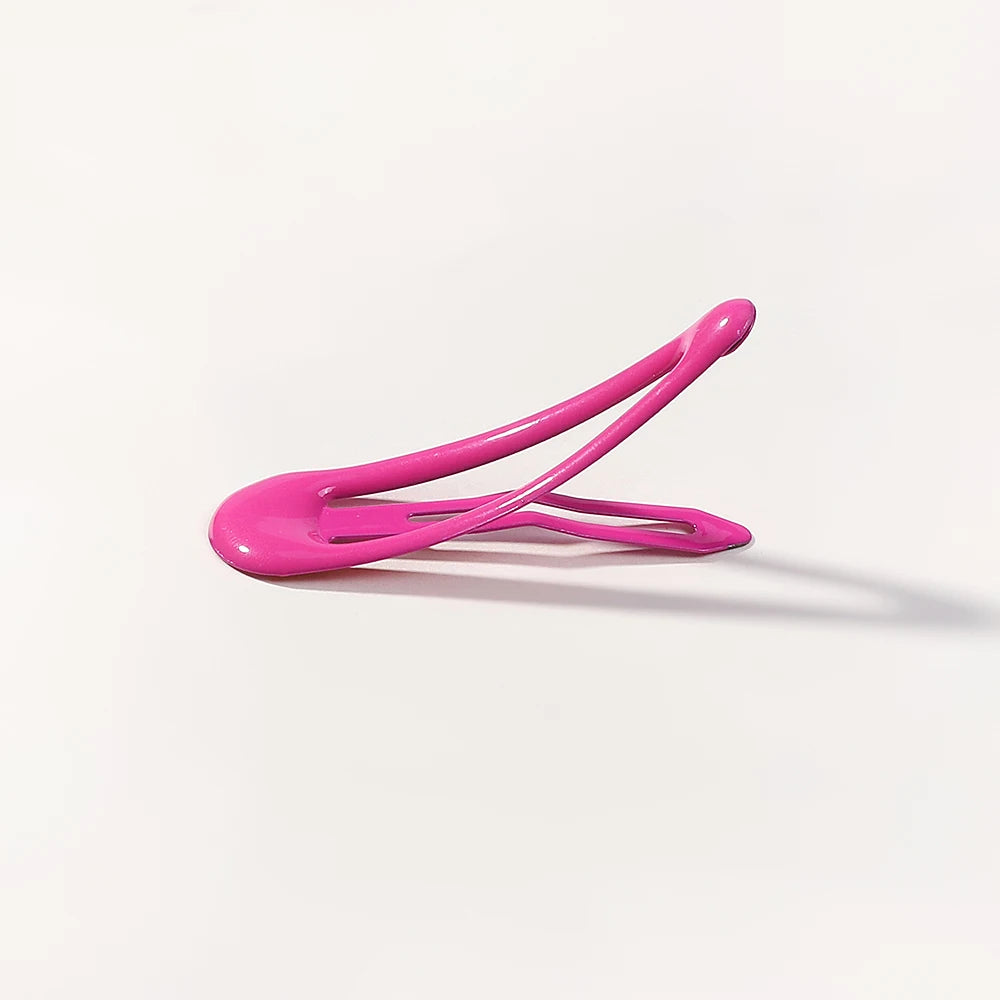20/50Pcs Snap Hair Clips Candy Color Glossy 2 Inches No Slip Metal Hair Pins Clips Barrettes Accessories for Baby Girls Toddlers