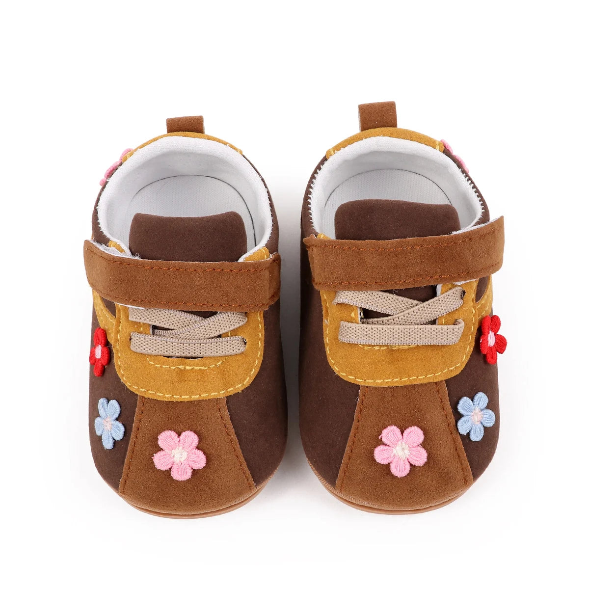 Spring And Autumn Baby Boys And Girls First Walking Toddler Shoes 0-1 Years Old High Quality Sneaker PU Leather TPR Sole