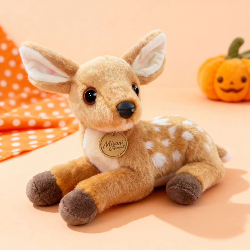 25cm Kawaii Giraffe Plush Toy Stuffed Soft Giraffe Doll for Kids Lovely Deer Room Decor Birthday Gift