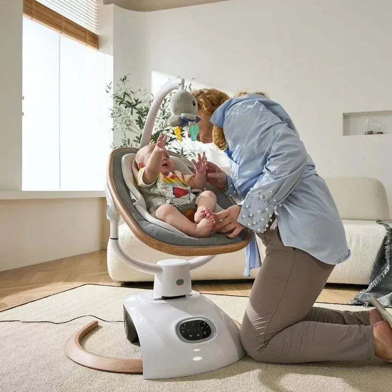 Electric Baby Swing Rocker - Bluetooth Automatic Glider Chair