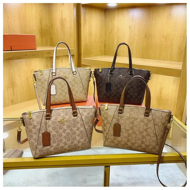 Vintage Original Textured Diaper Bag Square Satchel Women Luxury Purse Handbag Messenger Elegant Classic