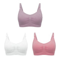 (3-piece) Hot selling women's seamless and comfortable full cup nursing underwear