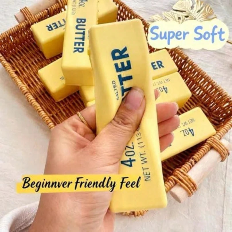 1/2/3/5Pcs Handmade Butter Stick Squishy Toy, Soft Sensory Relax Toy, Creative Present for Children & Adults