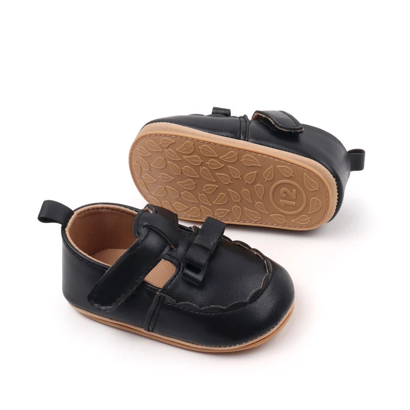 Hot Sale Spring and Autumn Baby Girl Princess Fashion Design Anti Slip Shoes Hign Quality Breathable Toddler Shoes First Walkers