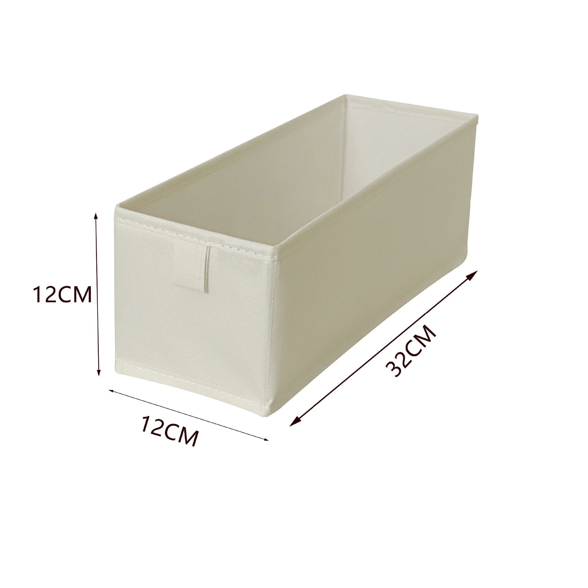 Foldable Pants Storage Box Layering Clothes Organizers of Cabinets and Drawers Fabric Boxes for Bedroom Wardrobe Organization