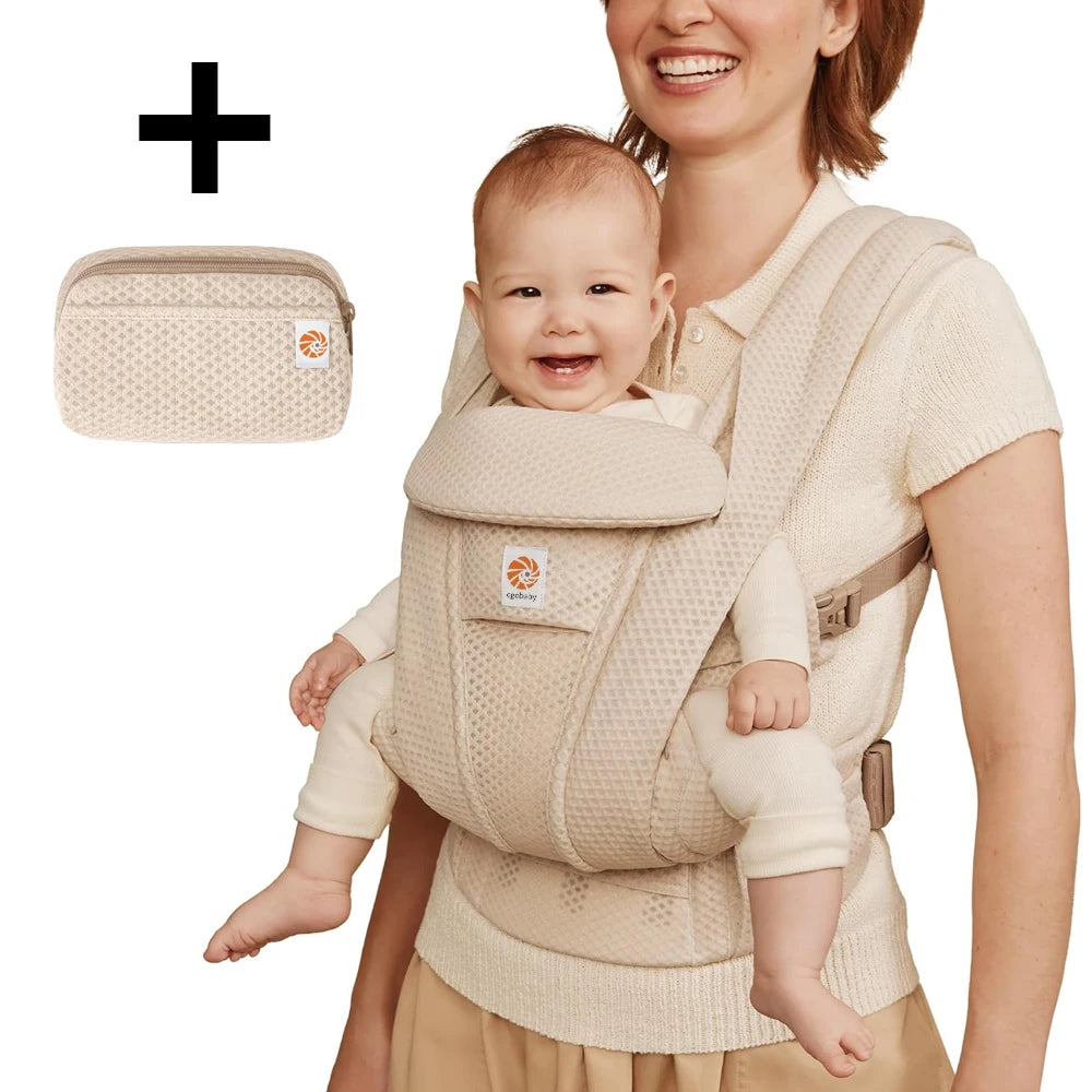 Ergobaby All-Round Carrier Breathable Mesh With Enhanced Lumbar Support 7-45 Lbs