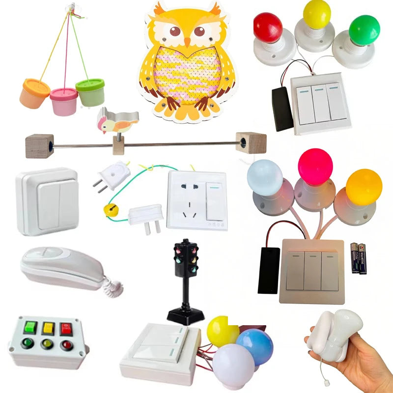 New 2026 Busy Board Accessories Toys Montessori Children's Handmade Early Education Hands on Ability Training Support Wholesale