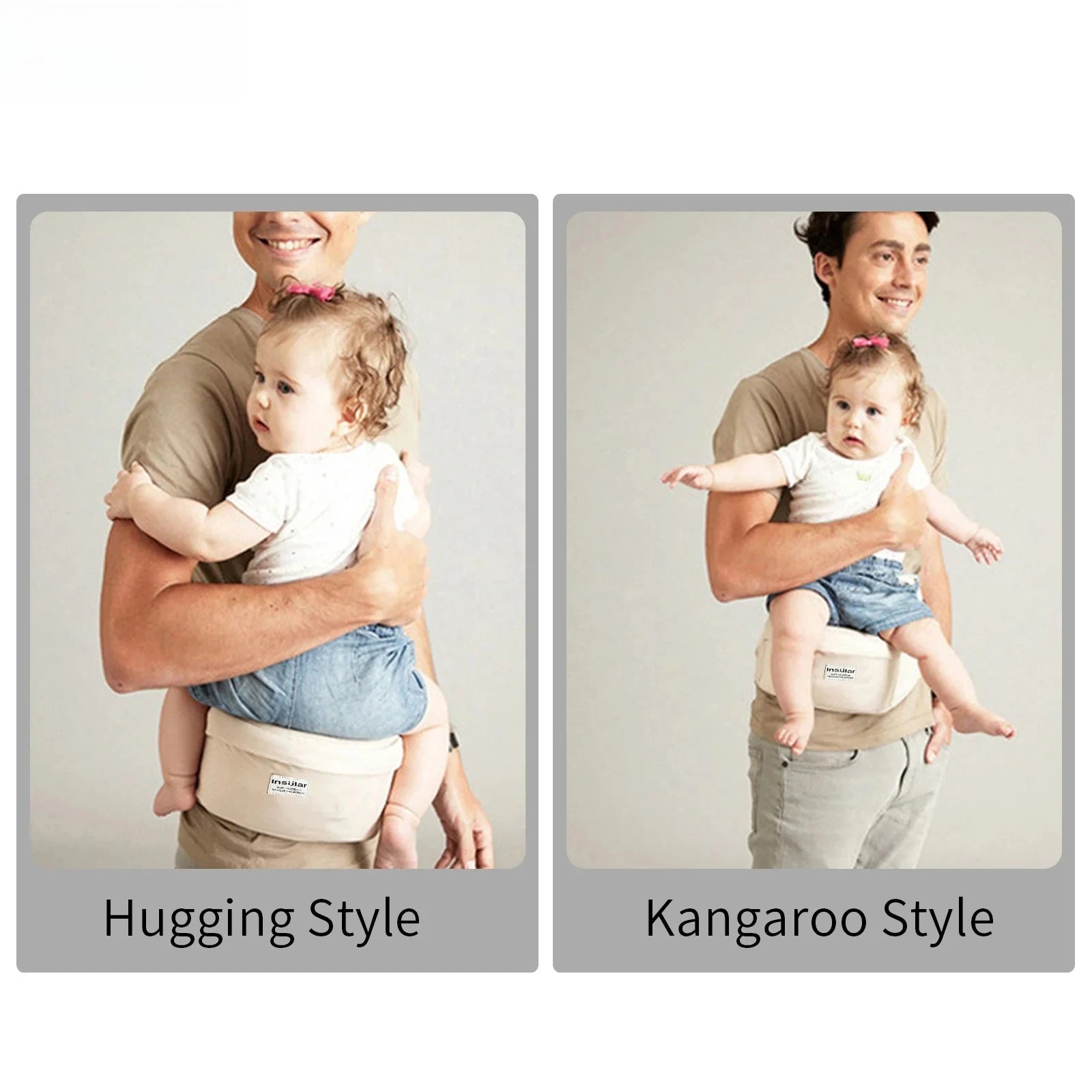 Baby Waist Carrier Baby Sling Multi-functional Kid Carrier Hold Waist Belt Backpack Hipseat Belt Kids Adjustable Infant Hip Seat