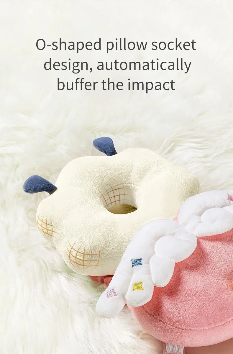 AIBEDILA Newborn Head Back Protector Baby Protect Pillow Learn Walk Headgear Prevent Injured Safety Pad prevention Fall Pillows