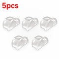 1-8pcs Transparent Silicone Door Stopper Self Adhesive Wall Protector Rubber Bumper Pad For Door Handle Cabinet Corner Furniture