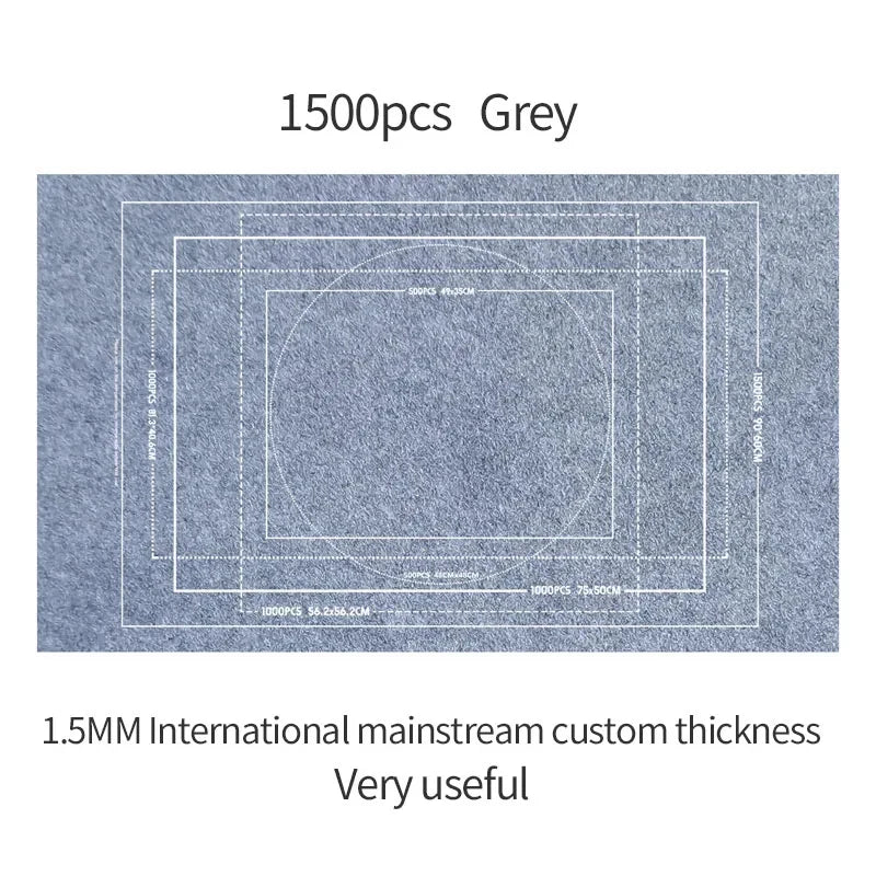 Professional Puzzle Roll Mat Blanket Felt Mat For Up To 1500 2000 3000 Piece Puzzles Portable Travel Storage Bag