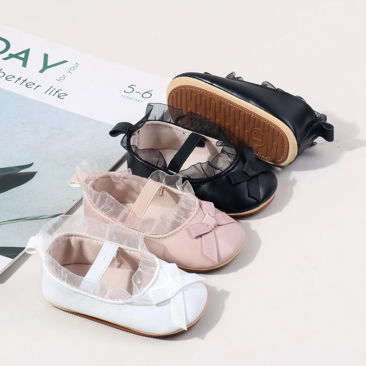 Little Girl Shoe 2025 Autumn New Style Best-selling Children's Sweet and Cute Princess Shoes for Ages 4-12 with Soft Soles