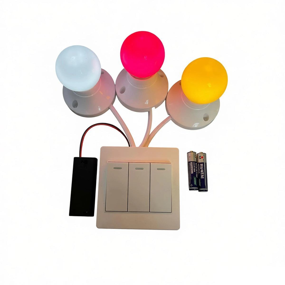 Busy Board Accessories Educational Toy Model 2026 Colorful Counting Bead Light Card Insertion