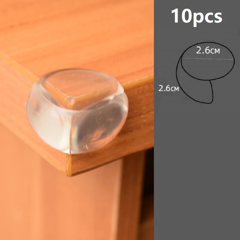 Baby Safety Silicone Corner Protector 45mm Wide T Shape Table Edge Guard for Children Socket Protection