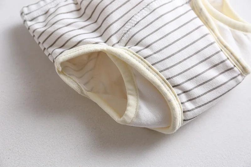 Cotton Baby Training Pant Reusable Gauze Diaper Waterproof Cloth Diaper Baby Study Pants Washable Nappies Diapering
