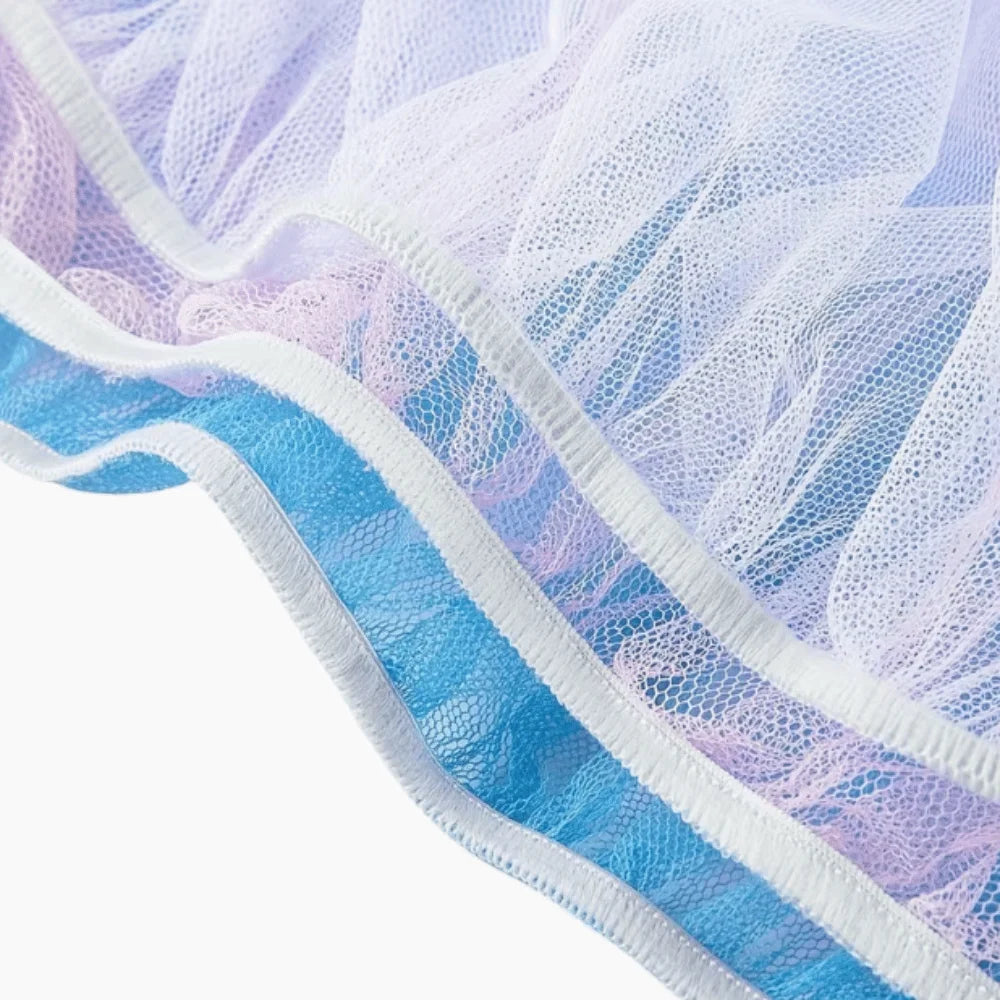 Full Coverage Pram Mosquito Net Dense Mesh Polyester Material Insect Shield Net Windproof Sunshade Snug Fit Design