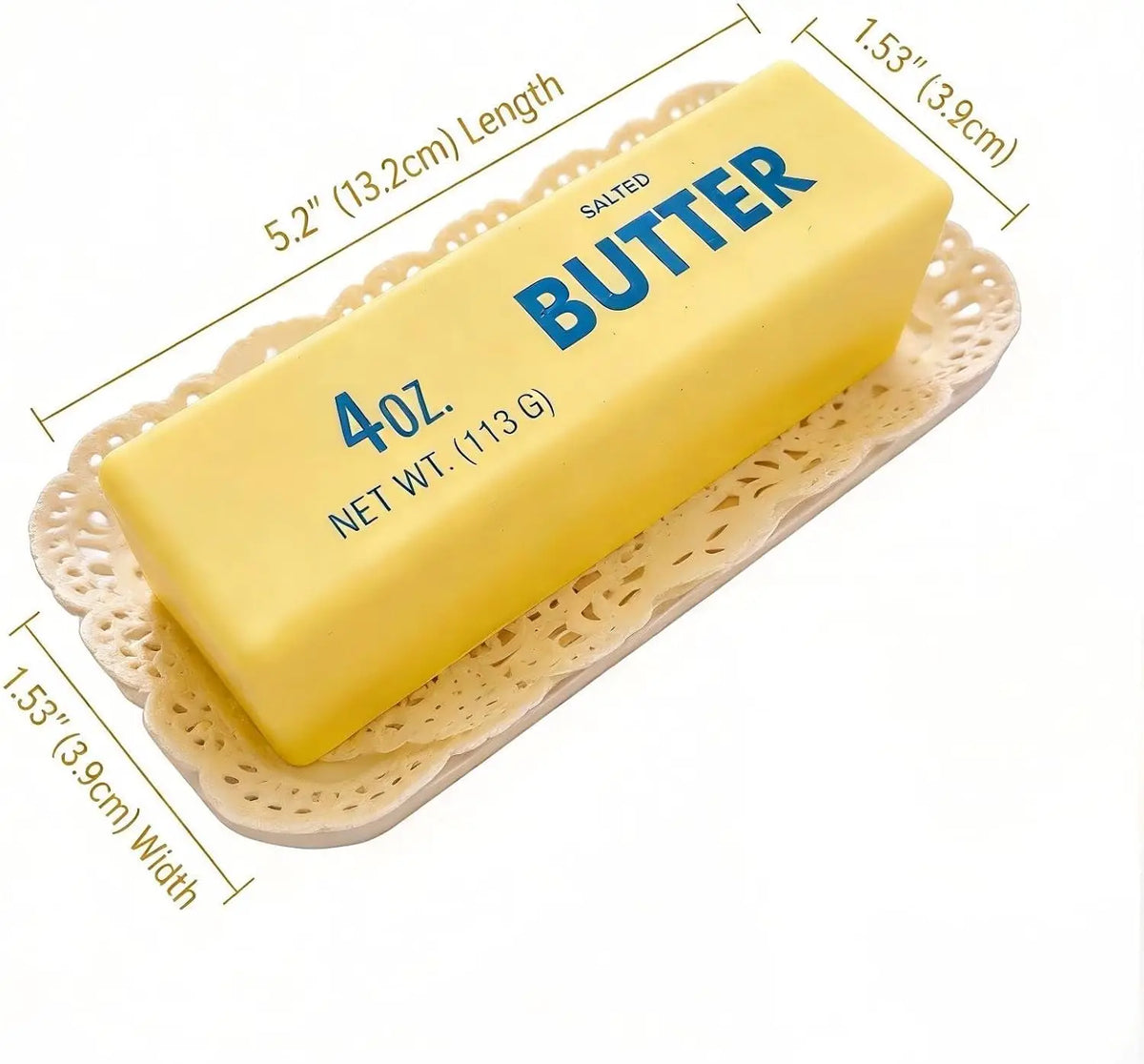 1-10Pcs Butter Stick Squishy Toy Slow Rising Squeeze Toy Butter Bar Brick Squishy Fidget Toy Anti Stress Release Hand Relax Gift