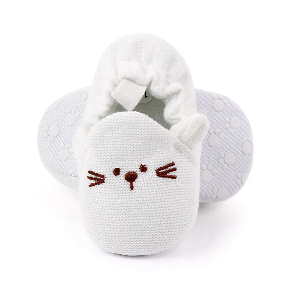 2025 Hot Selling Baby Boys And Girls First Walking Indoor Outdoor Toddler Shoes With Cute Design And High Quality Cotton Sole