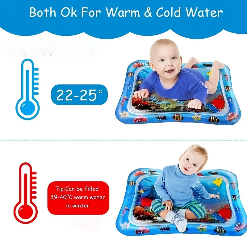 Baby Water Play Mat Inflatable Toys PVC Children's Mat Playmat Toddler Activity Play Center for Kids Toys Education Tummy Time