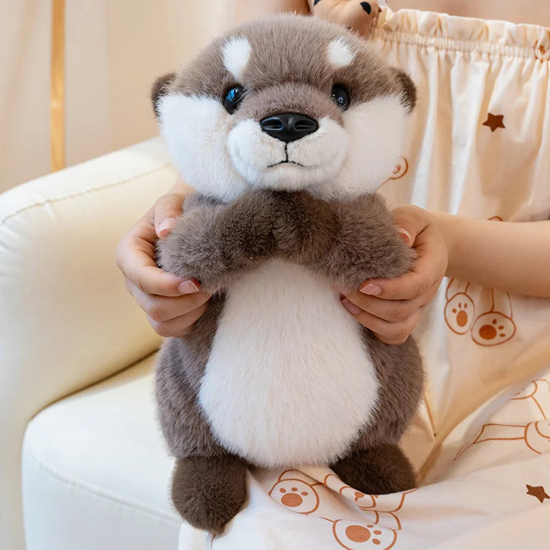 25/35cm Otter Plush Toy Arm with Magnetic Force Cute Stuffed Soft Animal Doll Arm for Birthday Gift And Decor