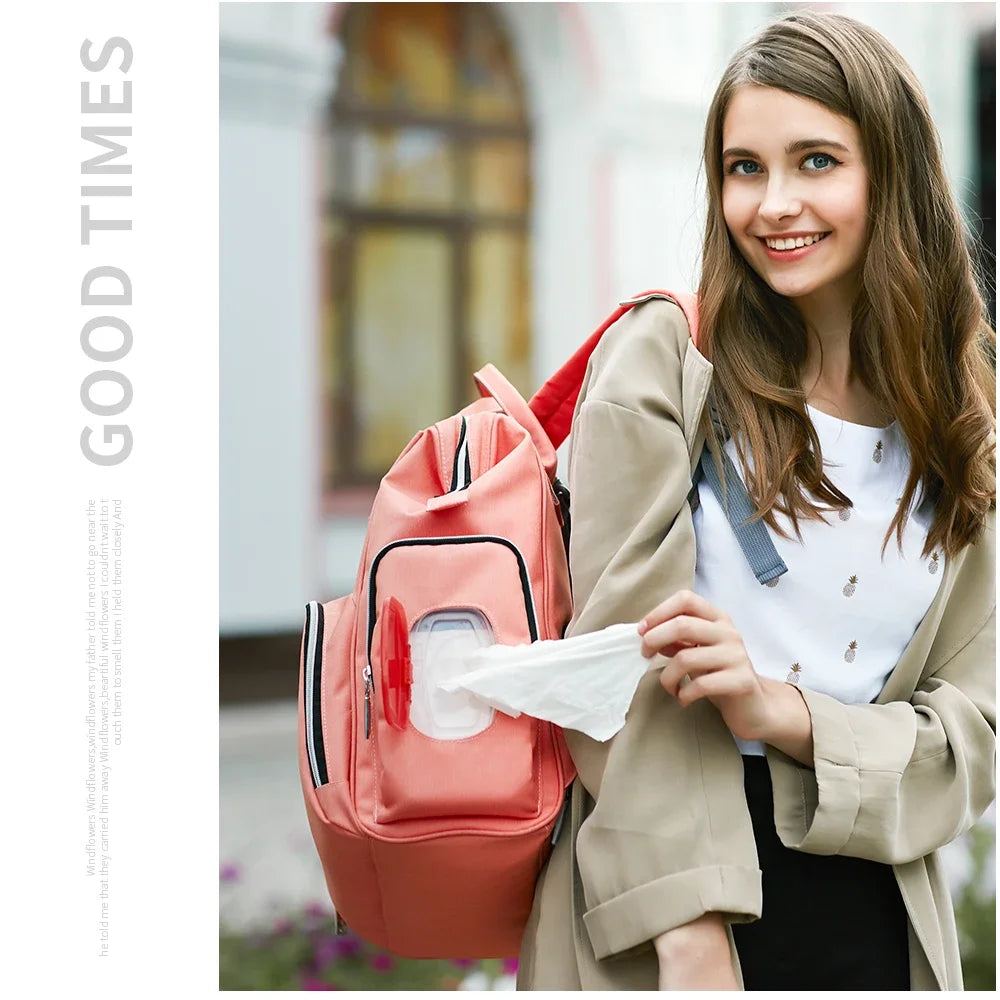 Insular Thermal Bag For Baby Strollers And Feeding Bottles Baby Diaper Backpack Mother Nappy Travel Bags Baby Nappies Handbag