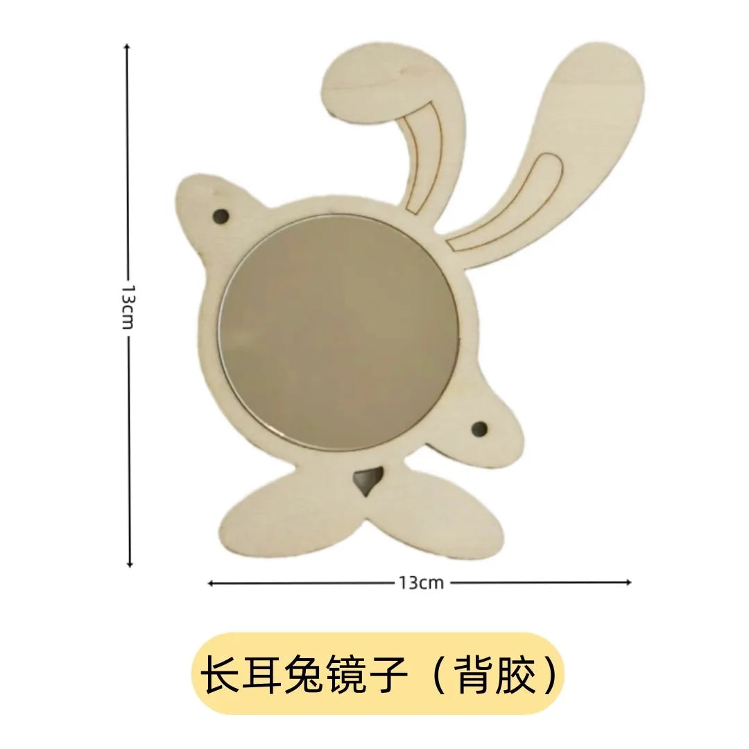 DIY Montessori Busy Board Toy For Early Education Development Wooden Material Accessories Rainbow Card Water Pipe Aid