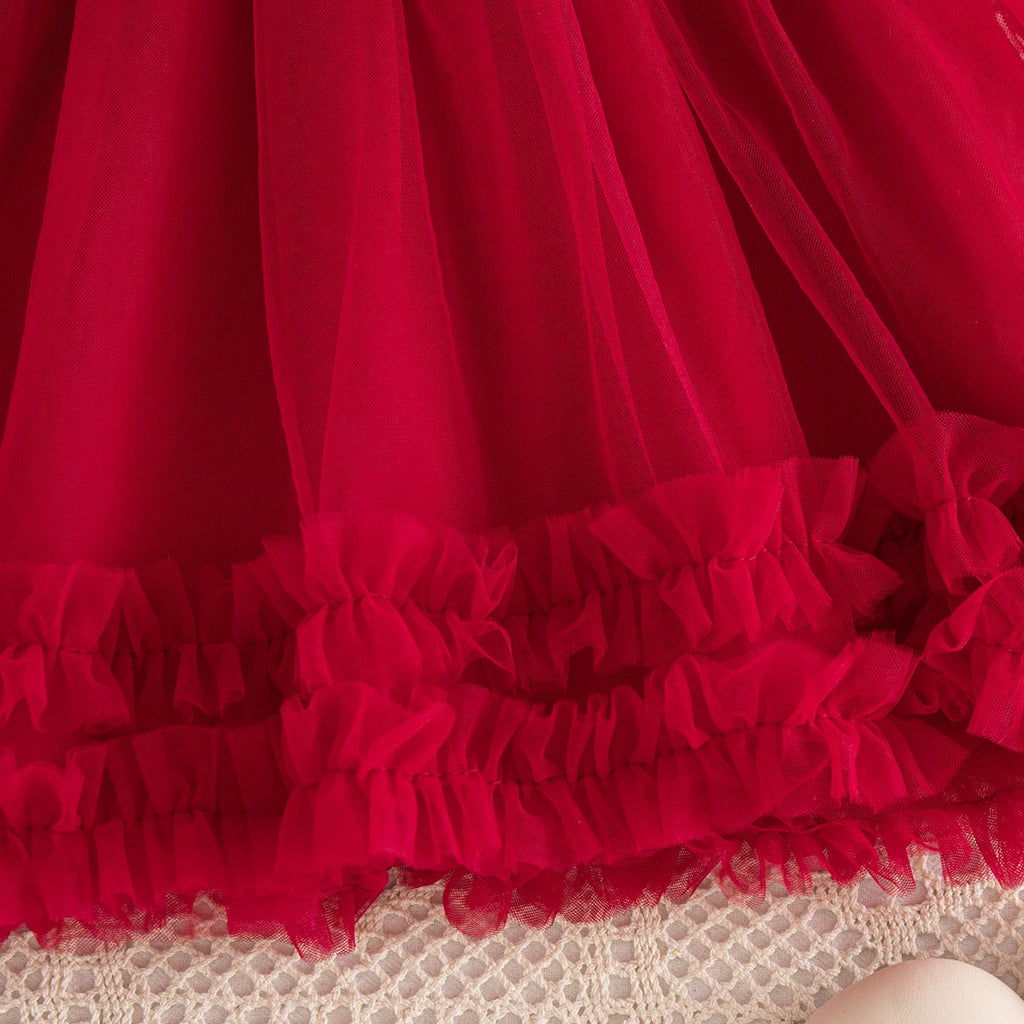 Summer Dress For Baby Girl Sweet Cute Fairy Tutu Baby Girl Birthday Party Princess Dress Children's Clothing 9 Months - 4 Years