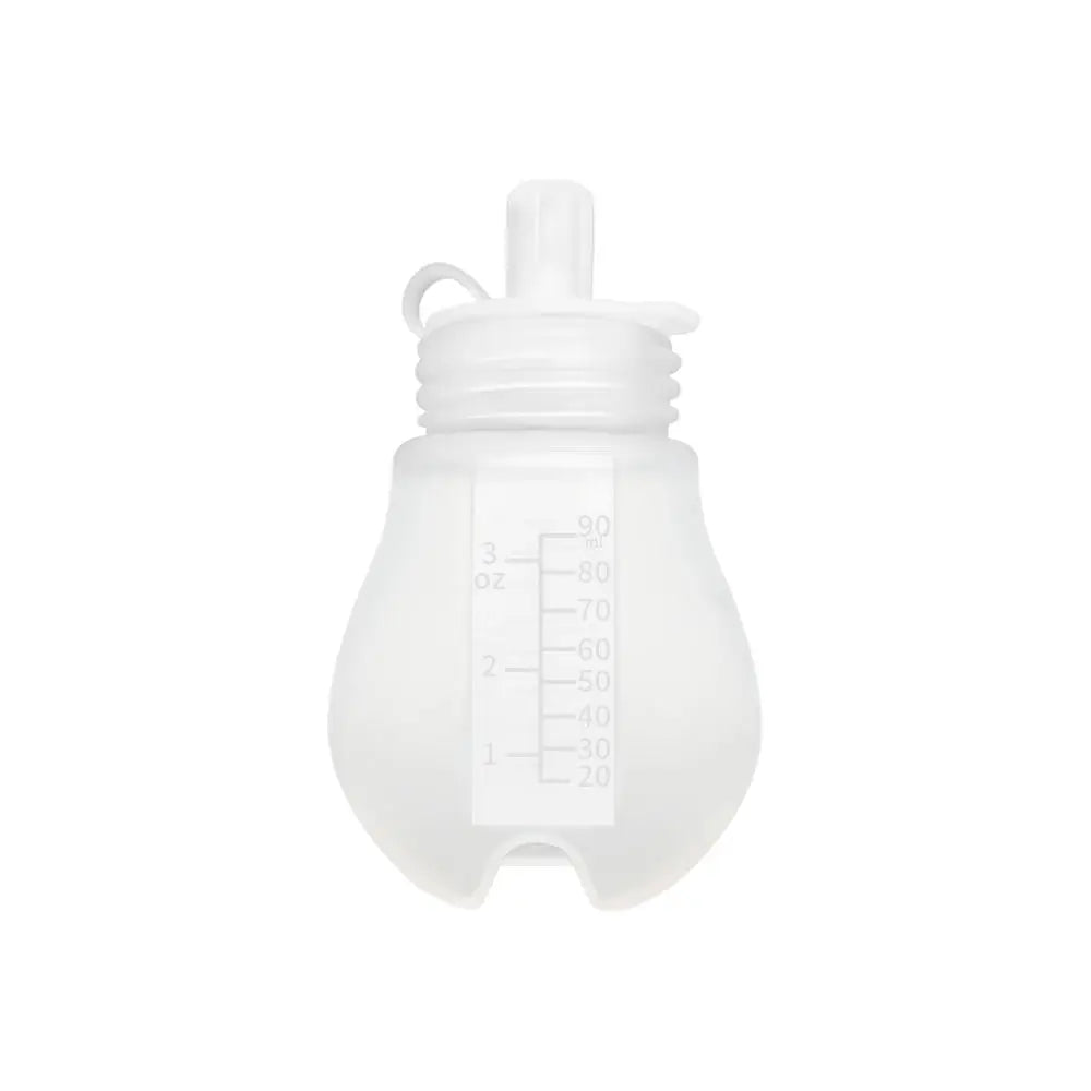 Manual Silicone Breast Pump for Maternity Breast Milk Collector Two-in-One Comfortable Feeding Newborns Pumping Tool