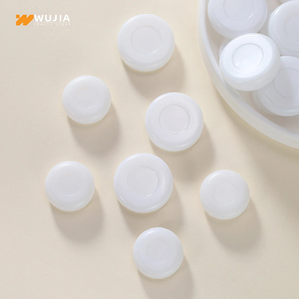 10/20pcs Rattle Box Repair Fix Noise Maker Insert Pet Baby Jingle Bell 25-30mm White Plastic New Style Hand Shake Squeaker Toys