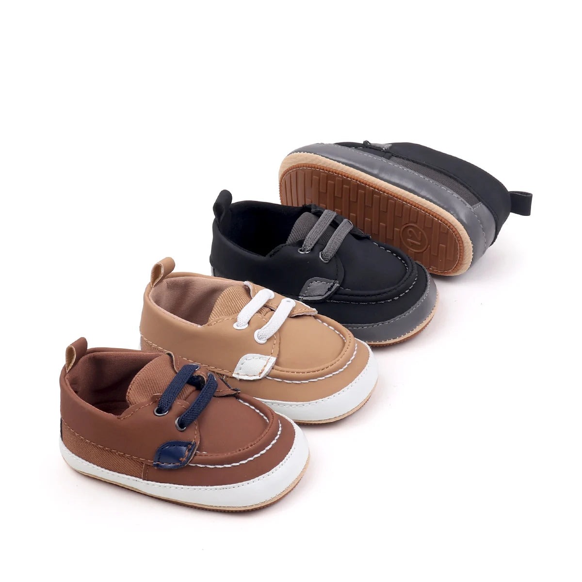 Spring and Autumn 2025 New Baby Shoes 0-1 Years Old Toddler Walking Shoes Anti-Slip Leisure Shoes