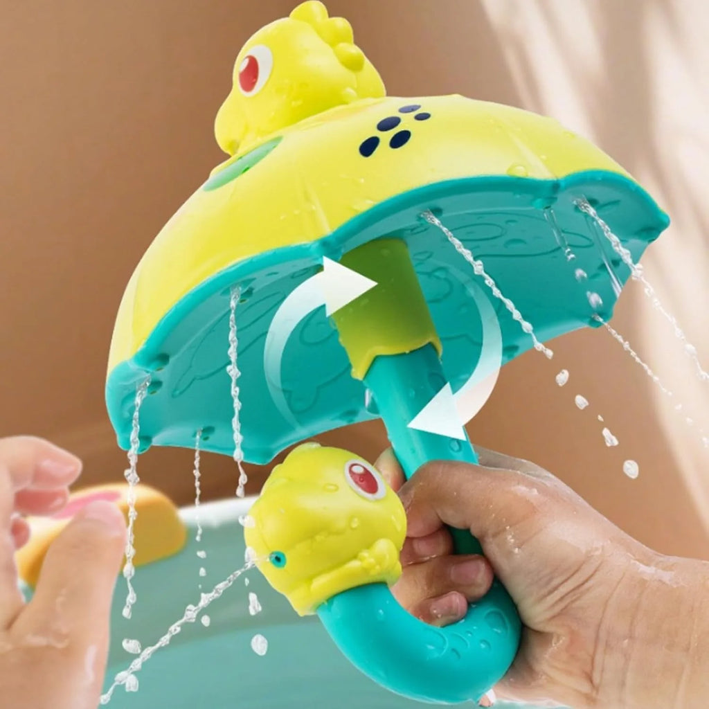 Baby bath umbrella shower toy parent child interactive suitable for babies and young children (fun of splashing in the bathroom)