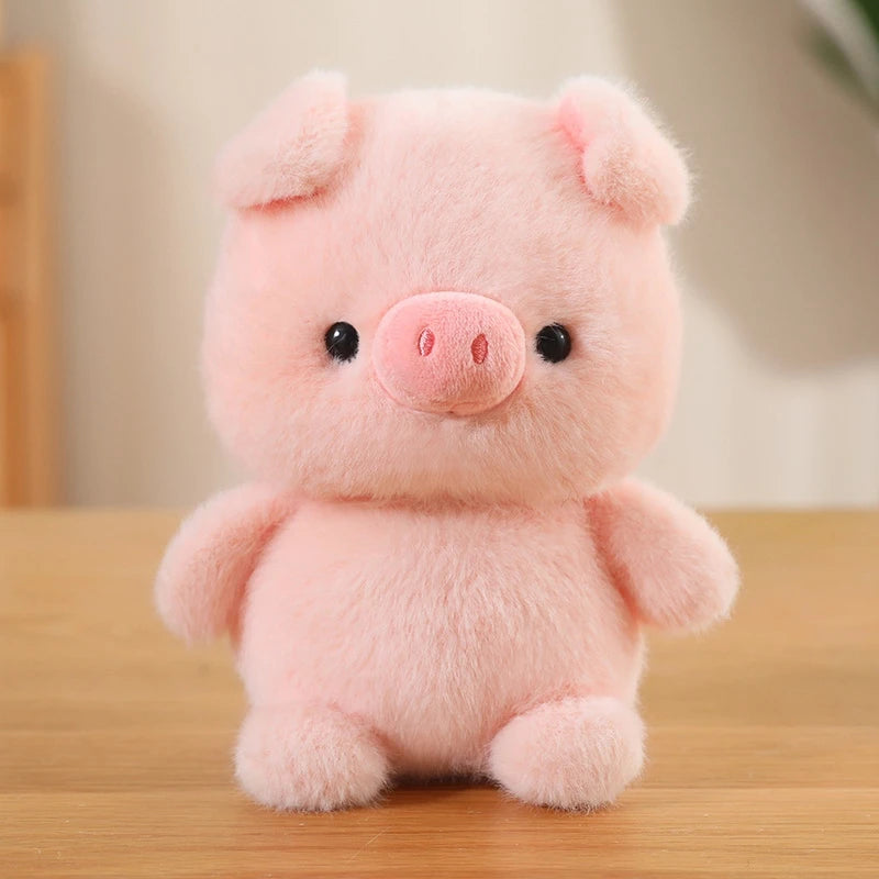 Kawaii Soft Plush Doll Pillow Animal Series - Elephant Pig Dog Sheep Penguin Raccoon Cat - Cute Toy Gift for Boys & Girls