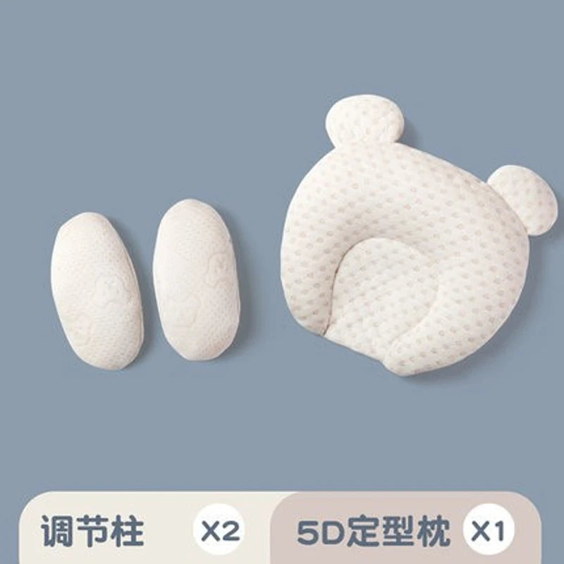 Newborn Baby Head Protector Pillow For Sleeping Cotton Infant Travel Cushion 0 To 12 Months