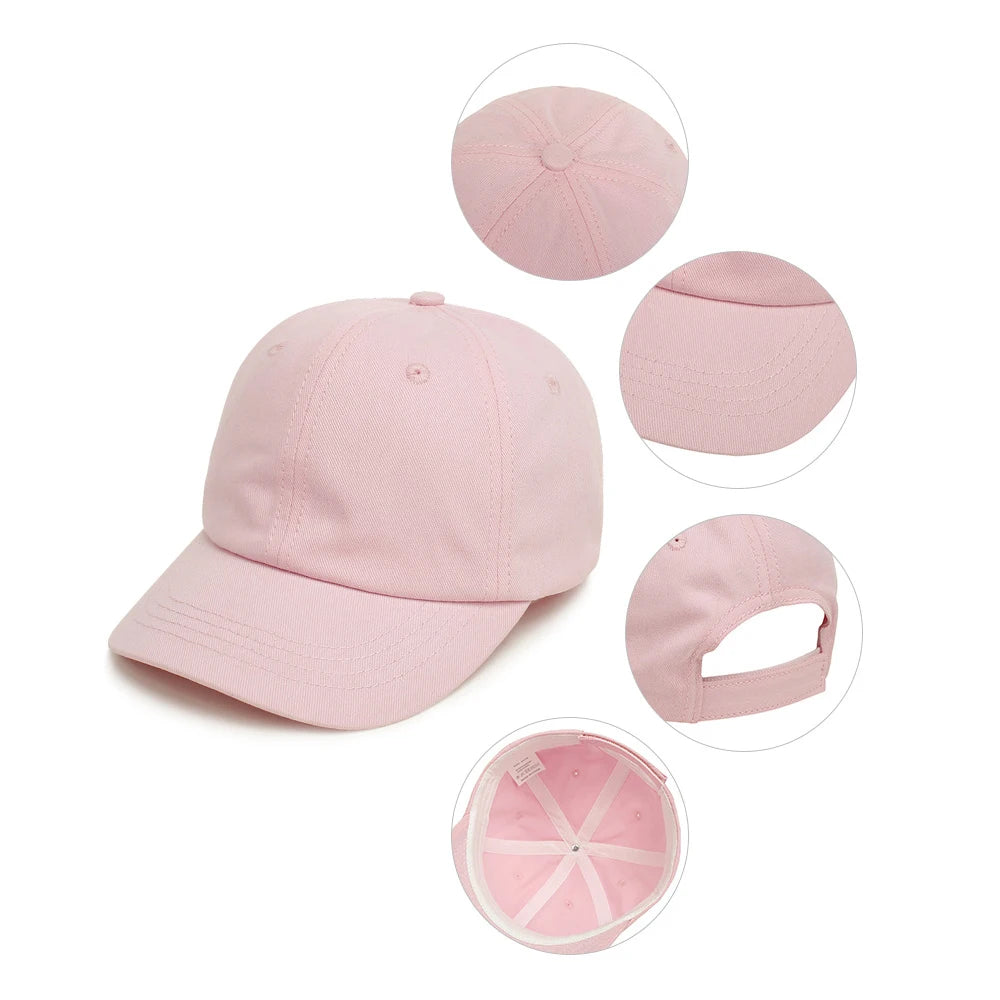 Fashion Baby Cap Sun Protection Kids Boy Hat Adjustable Travel Children Baseball Cap Baby Hat for Girls Accessories 8M-5Y