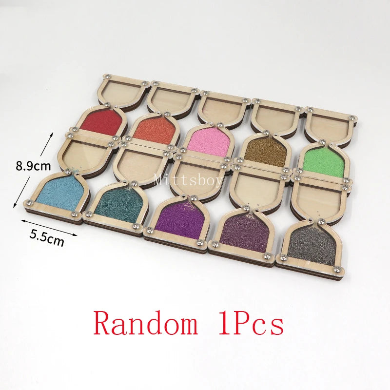 Wooden Busy Board Key Lock Switch Slides Paillette Educational Toy For Early Learning Kls-01