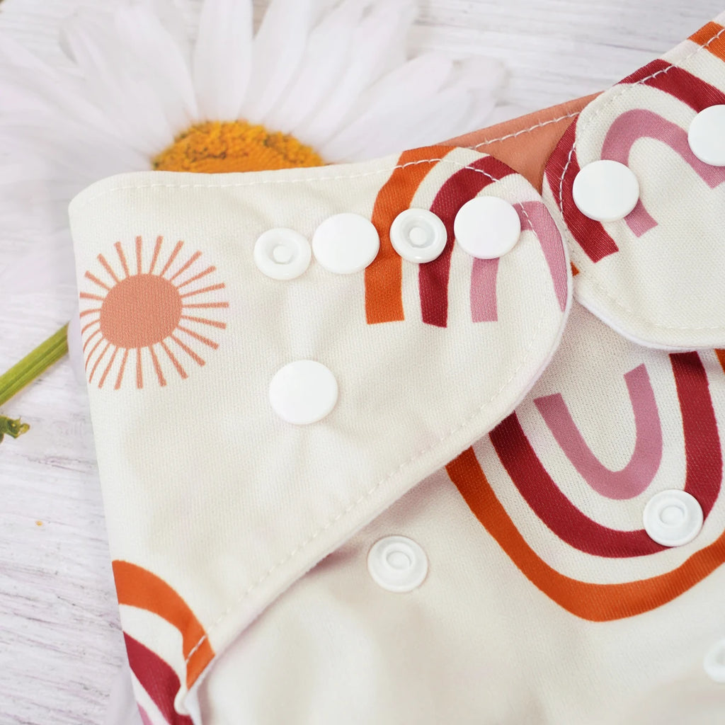 3PCS Baby Waterproof Nappies Cute Underwears Reusable Newborn Cloth Diaper Soft Ecological Toddler Training Pants For Boys Girls