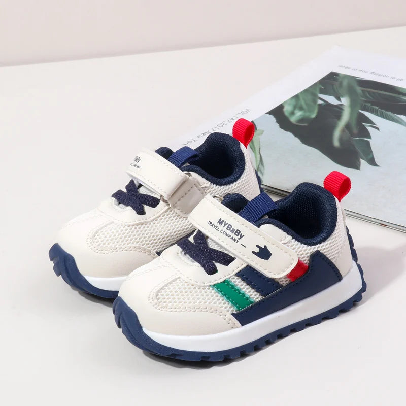 Childern Sports Shoes  Spring and Autumn 0-2 Years Old Baby Girls and Boys Sneakers Non-slip Casual Toddler Shoes First Walkers