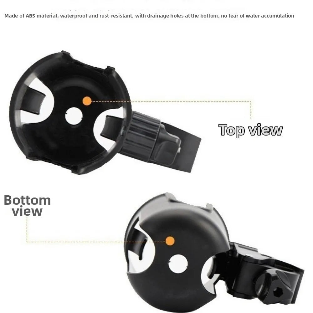 Quick Release Stroller Water Cup Holder with Phone Holder Detachable Stroller Water Bottle Organizer Adjustable 2-in-1 Design