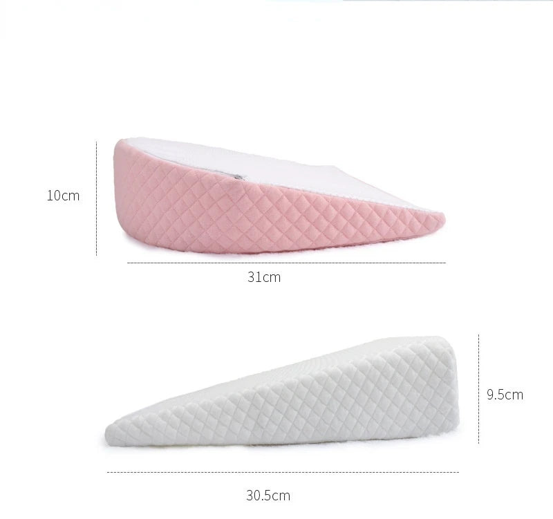 Newborn Slope Pillows Positioning Baby Anti Reflux Cotton Nursing Pillow Feeding AntiSlip Non‑slip Pillow Baby Sleep Pillows