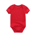 Kiddiezoom Four Seasons 1/3 PCS Solid Unisex Baby Boy Girl Bodysuits Soft 100%cotton Newborn Onesies Infant clothes