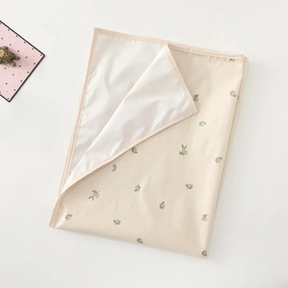 Waterproof Baby Diaper Changing Mat Washable Newborn Urine Pad Babies Accessories Liners for Crib Cradles Reusable Diapers Pad