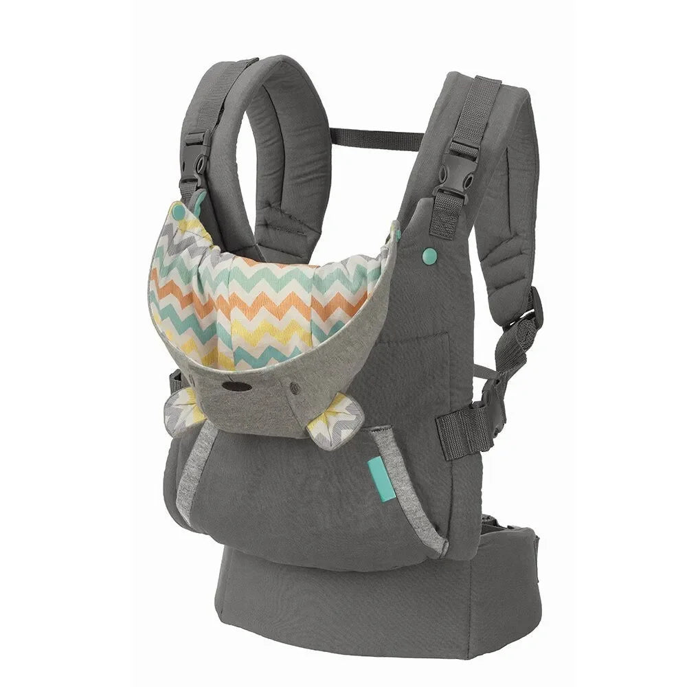 0-24 Moths Baby Carrier with Hat Portable Newborn Backpack Thicken Shoulder Ergonomic Hoodie Kangaroo Baby Strap