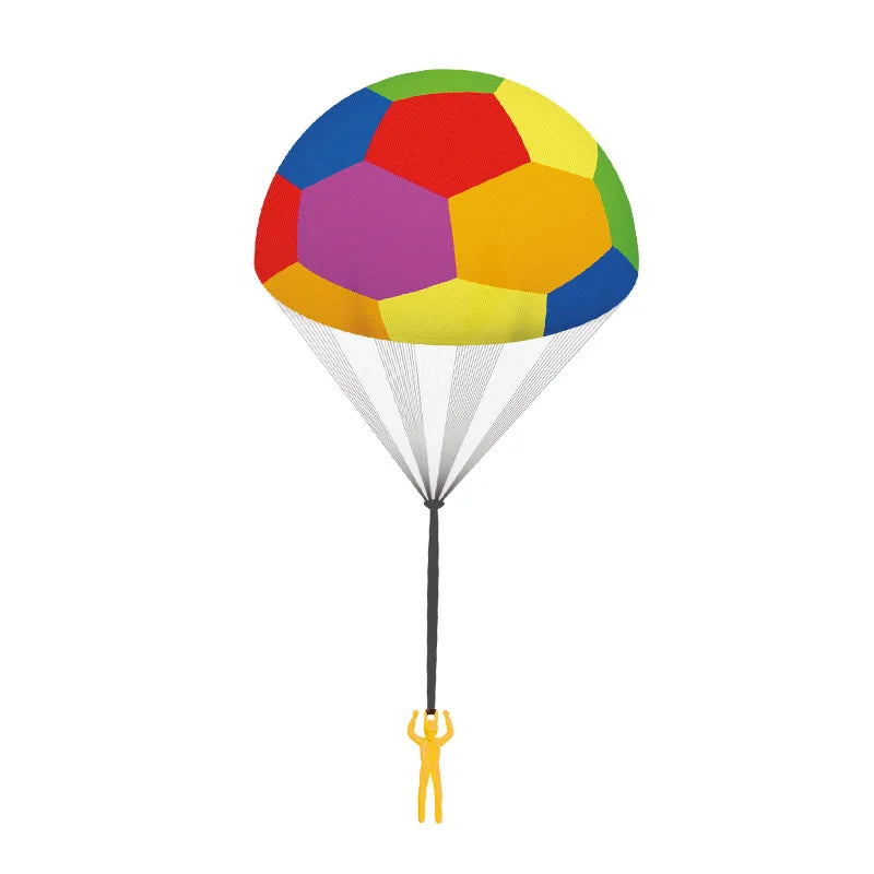 6pcs/lot Parachute Toy Outdoor Flying Parachute Hand Throw Army Man Flying Toys for Kids Outdoor Halloween Easter Christmas Toys