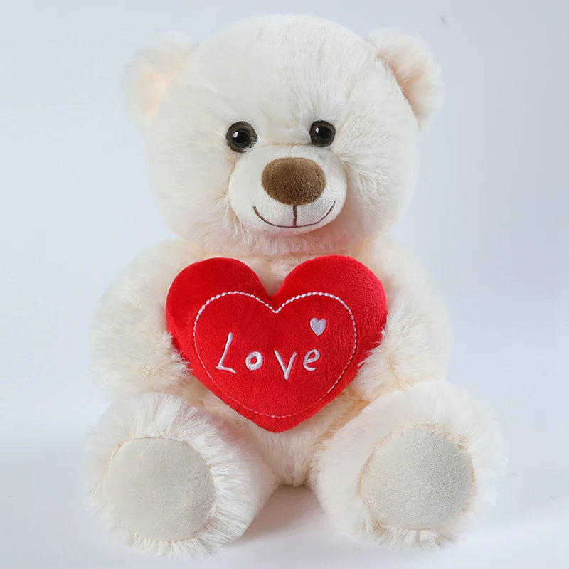 Hot Cute Colorful Bow Tie Bear Doll Plush Toy Hug Bear Doll Children Birthday Gift Pillow Teddy Bear Home Living Room Bedroom