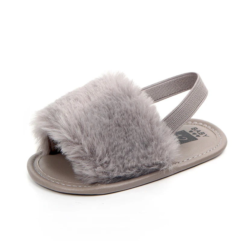 Baby Winter Soft Slipper For 0 To 18 Months Non Slip Plush Warm Shoes For Boys And Girls Model 2024
