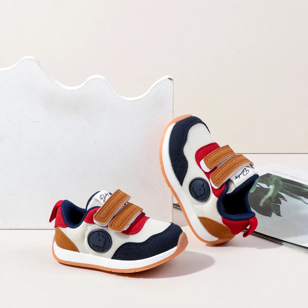 2025 Hot Selling Spring And Autumn Baby Unisex First Walking Indoor Outdoor Toddler Shoes For 0-3Y Baby Sneaker